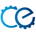 The CE Shop logo