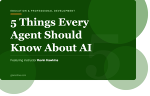 5 Things Every Real Estate Agent Should Know About AI